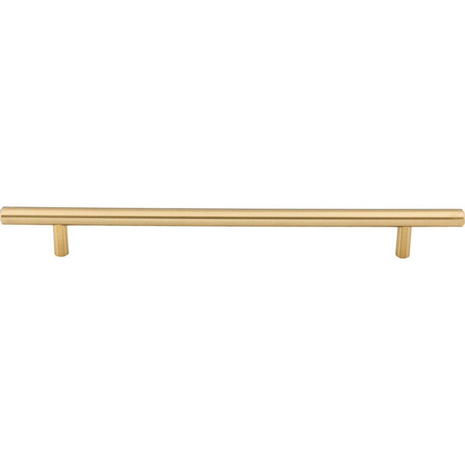 Top Knobs M2423: 8-13/16" cc Hopewell Round Bar Cabinet Pull - Honey Bronze