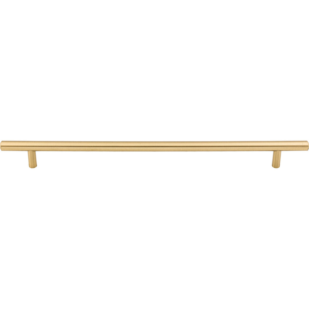 Top Knobs M2424: 11-11/32" cc Hopewell Round Bar Cabinet Pull - Honey Bronze