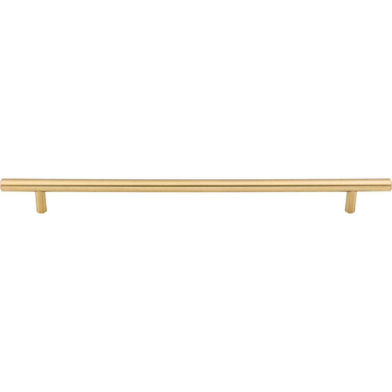 Top Knobs M2425: 15" cc Hopewell Round Bar Cabinet Pull - Honey Bronze