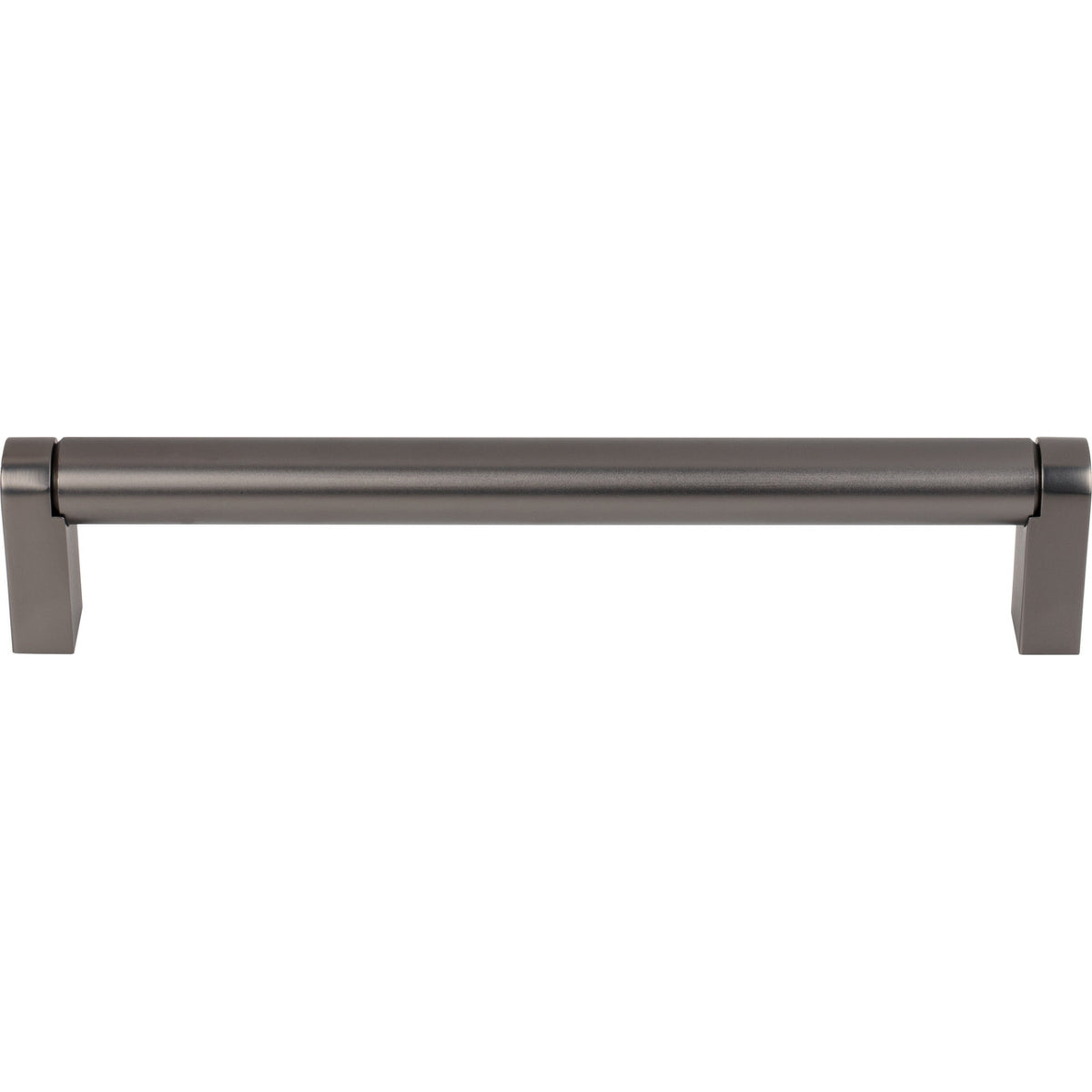 Top Knobs M2436: 6-5/16" cc Pennington Round Bar Cabinet Pull - Ash Gray