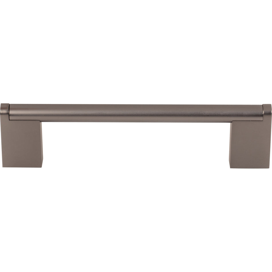 Top Knobs M2445: 5-1/16" cc Princetonian Round Bar Cabinet Pull - Ash Gray