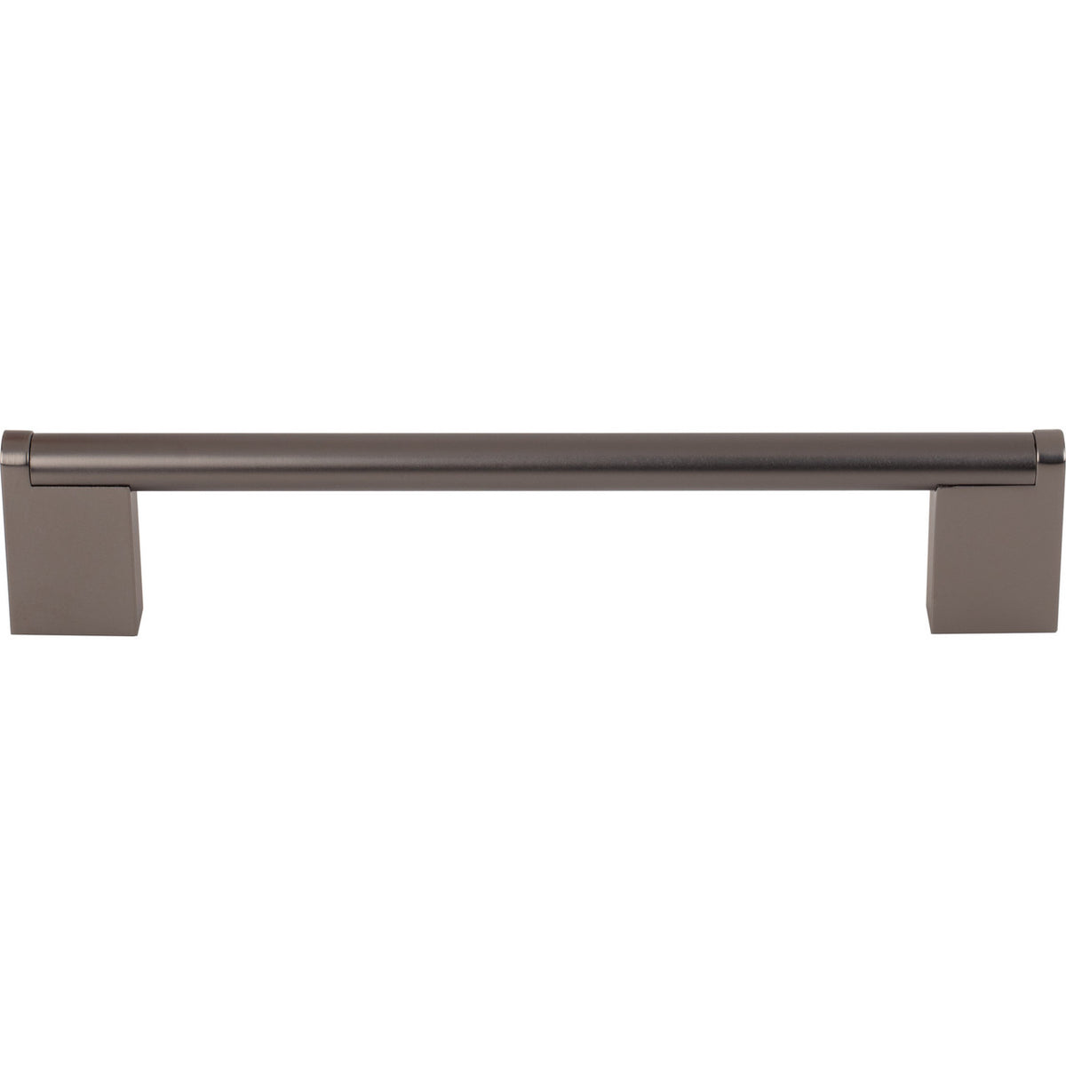 Top Knobs M2446: 6-5/16" cc Princetonian Round Bar Cabinet Pull - Ash Gray