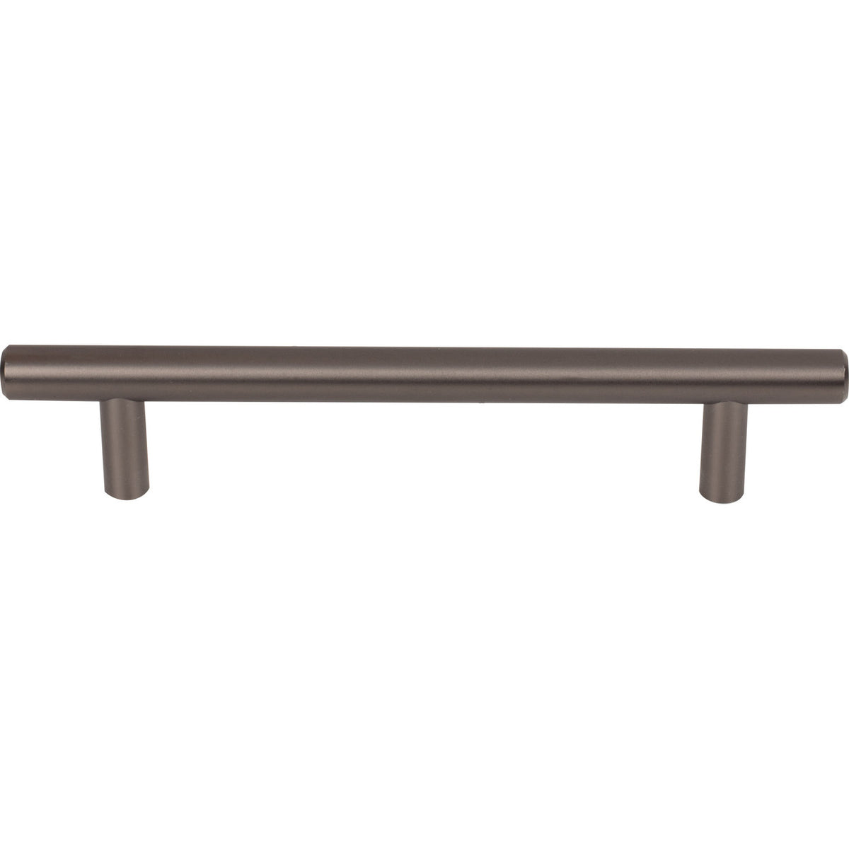 Top Knobs M2454: 5-1/16" cc Hopewell Round Bar Cabinet Pull - Ash Gray