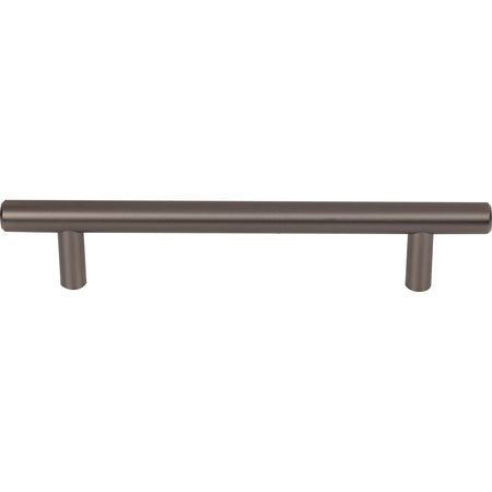 Top Knobs M2454: 5-1/16" cc Hopewell Round Bar Cabinet Pull - Ash Gray