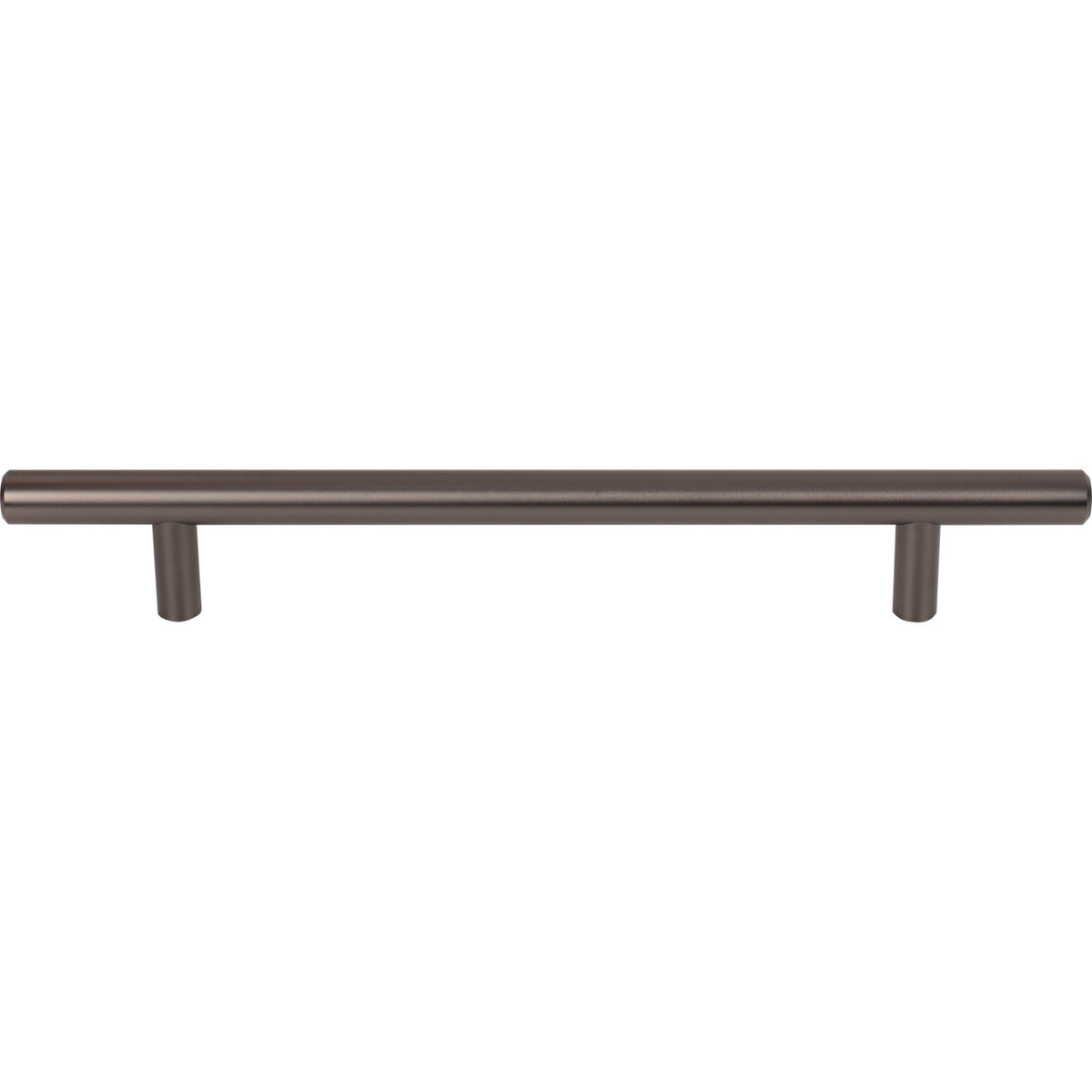 Top Knobs M2455: 6-5/16" cc Hopewell Round Bar Cabinet Pull - Ash Gray