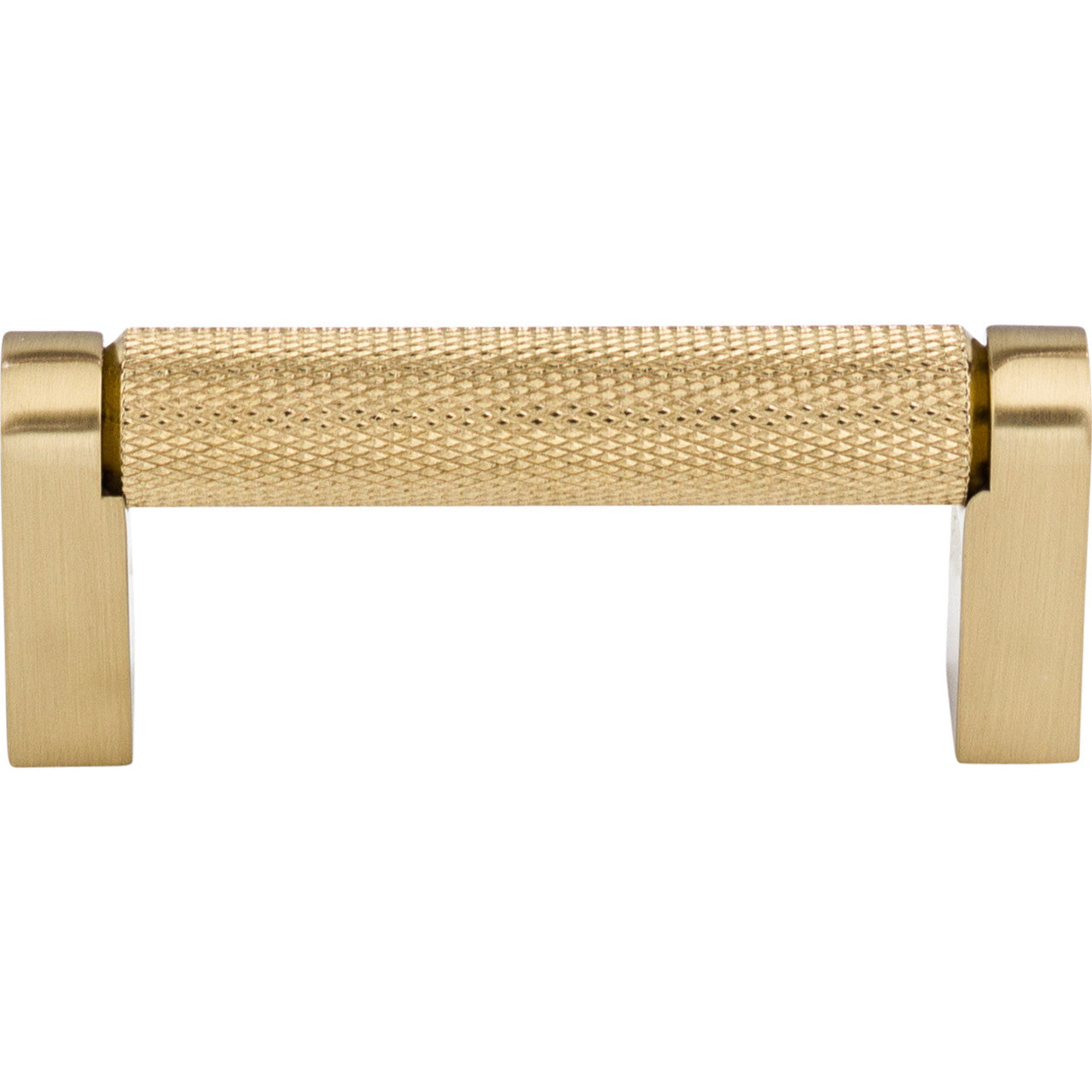 Top Knobs M2600: 3" cc Amwell Round Bar Cabinet Pull - Honey Bronze