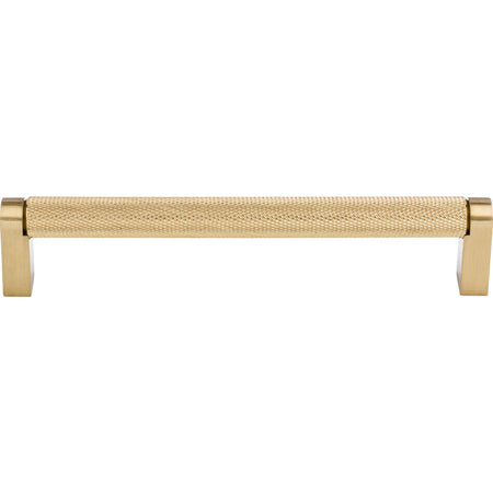 Top Knobs M2603: 6-5/16" cc Amwell Round Bar Cabinet Pull - Honey Bronze