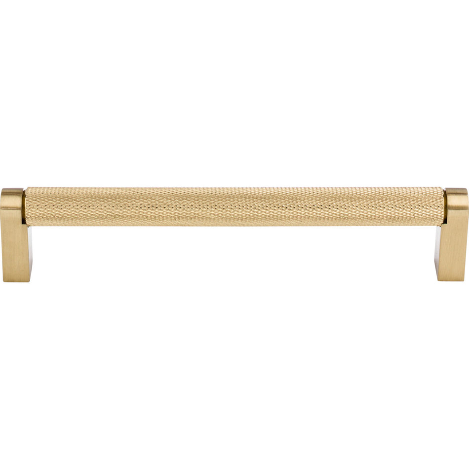 Top Knobs M2603: 6-5/16" cc Amwell Round Bar Cabinet Pull - Honey Bronze
