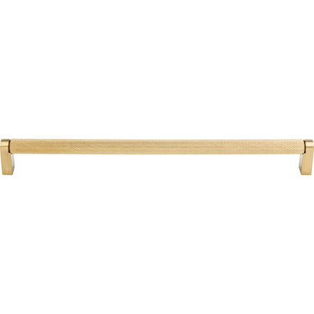 Top Knobs M2609: 30-1/4" cc Amwell Round Bar Cabinet Pull - Honey Bronze