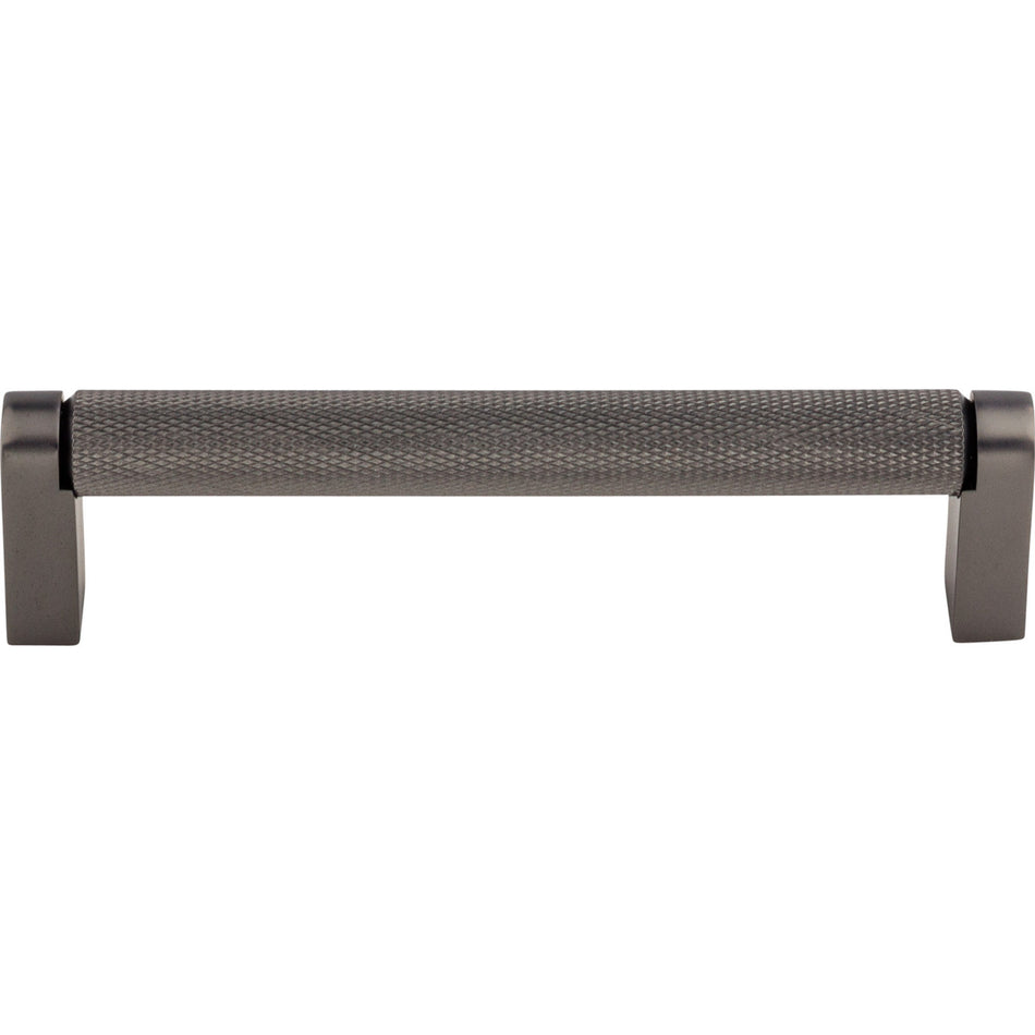 Top Knobs M2616: 5-1/16" cc Amwell Round Bar Cabinet Pull - Ash Gray