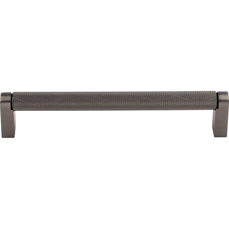 Top Knobs M2617: 6-5/16" cc Amwell Round Bar Cabinet Pull - Ash Gray