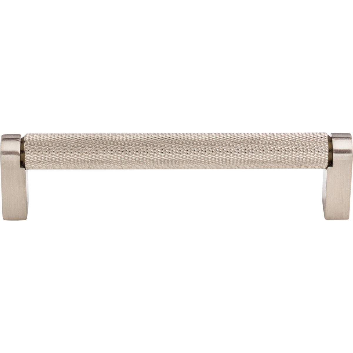 Top Knobs M2644: 5-1/16" cc Amwell Round Bar Cabinet Pull - Brushed Satin Nickel