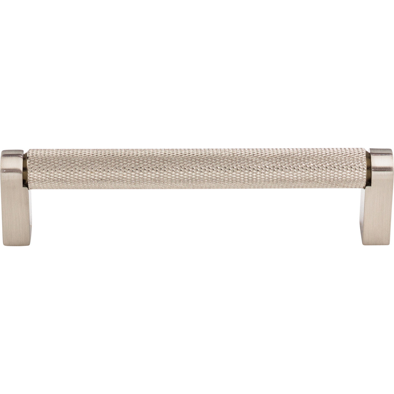 Top Knobs M2644: 5-1/16" cc Amwell Round Bar Cabinet Pull - Brushed Satin Nickel
