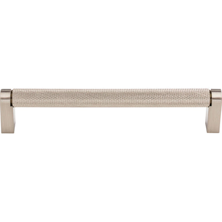 Top Knobs M2645: 6-5/16" cc Amwell Round Bar Cabinet Pull - Brushed Satin Nickel