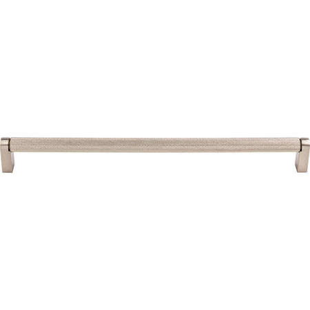 Top Knobs M2650: 26-15/32" cc Amwell Round Bar Cabinet Pull - Brushed Satin Nickel