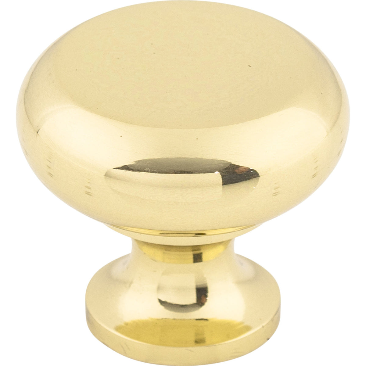 Top Knobs M269: 1-1/4" Somerset II Flat Faced Cabinet Knob - Polished Brass