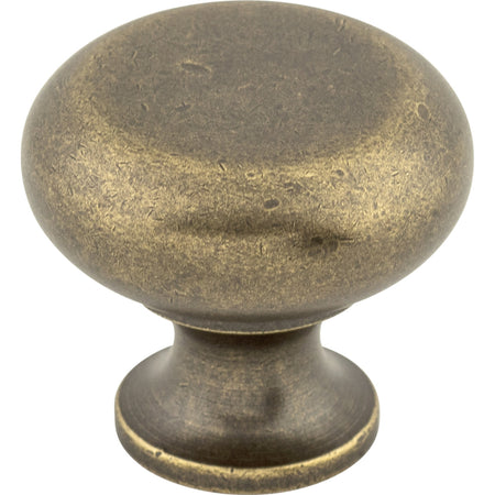 Top Knobs M276: 1-1/4" Somerset II Flat Faced Cabinet Knob - German Bronze