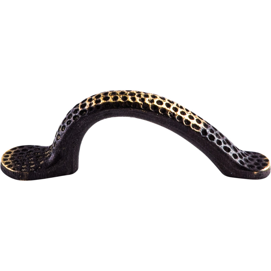 Top Knobs M33: 2-1/2" cc Warwick Vertical Latch Cabinet Pull - Dark Antique Brass