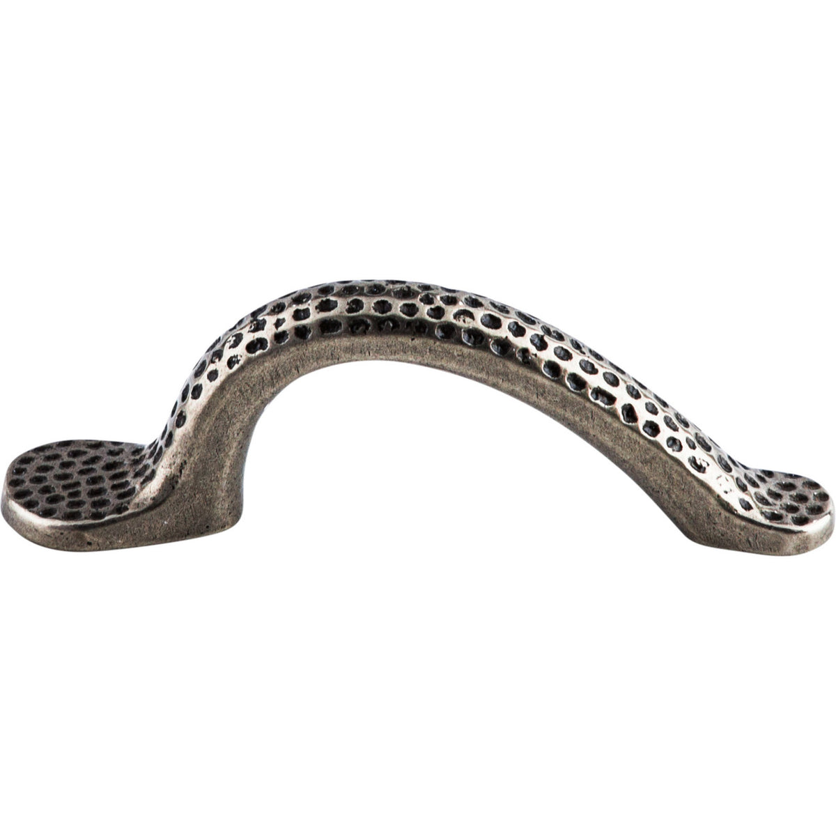 Top Knobs M34: 2-1/2" cc Warwick Vertical Latch Cabinet Pull - Cast Iron