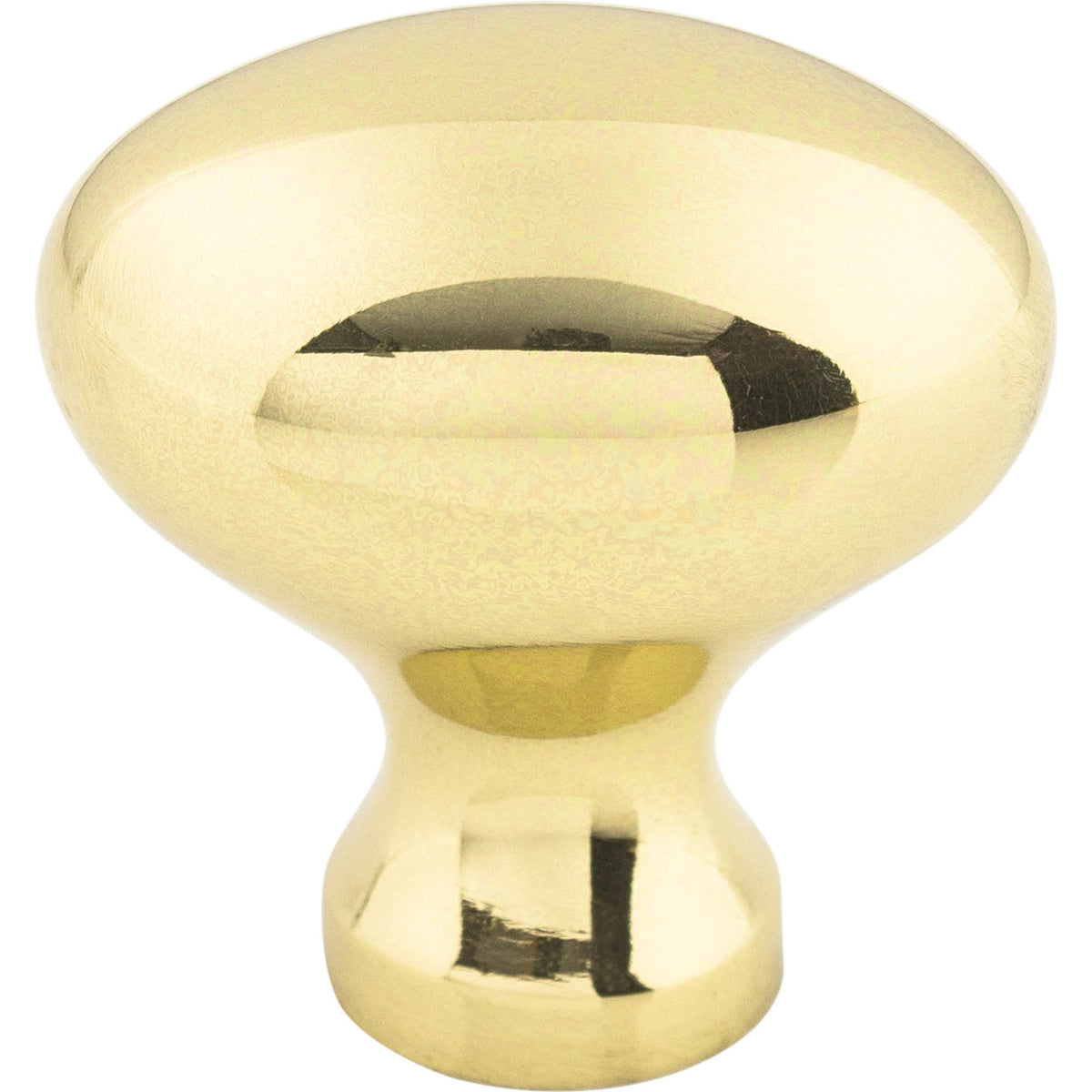 Top Knobs M368: 1-1/4" Somerset II Egg Cabinet Knob - Polished Brass