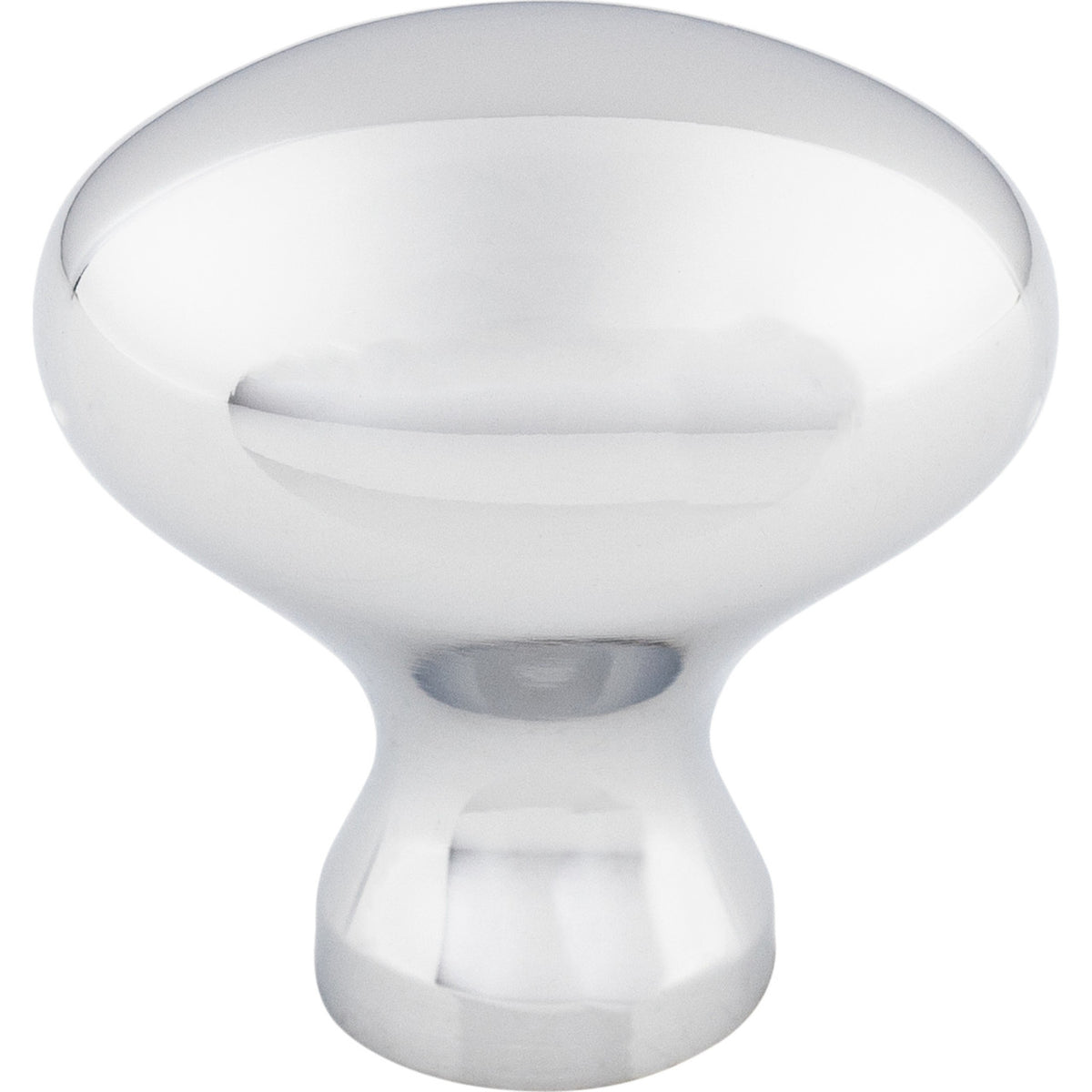 Top Knobs M369: 1-1/4" Somerset II Egg Cabinet Knob - Polished Chrome