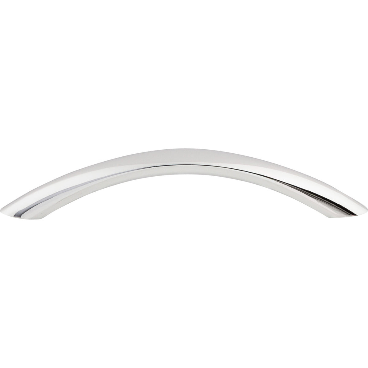 Top Knobs M382: 5-1/16" cc Nouveau Bow Cabinet Pull - Polished Chrome