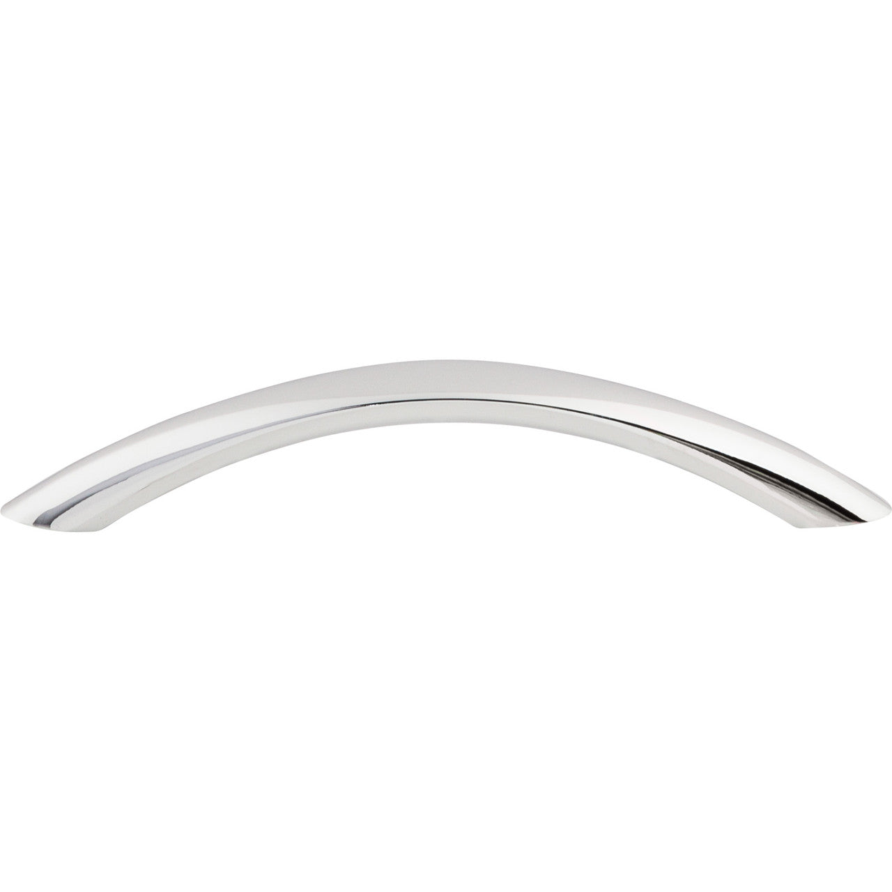 Top Knobs M382: 5-1/16" cc Nouveau Bow Cabinet Pull - Polished Chrome