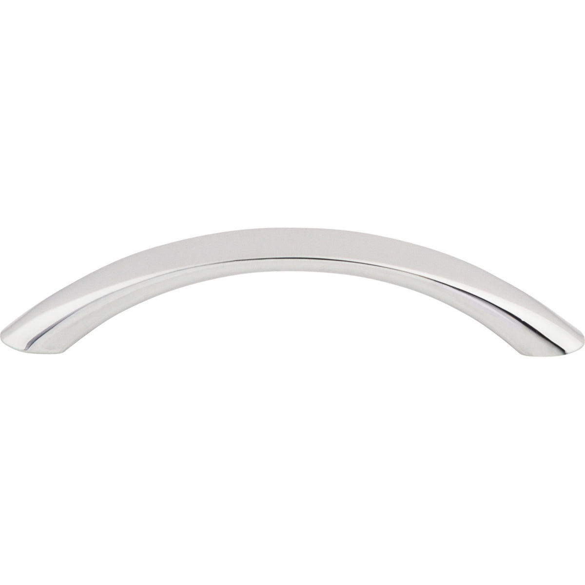 Top Knobs M385: 3-3/4" cc Nouveau Bow Cabinet Pull - Polished Chrome