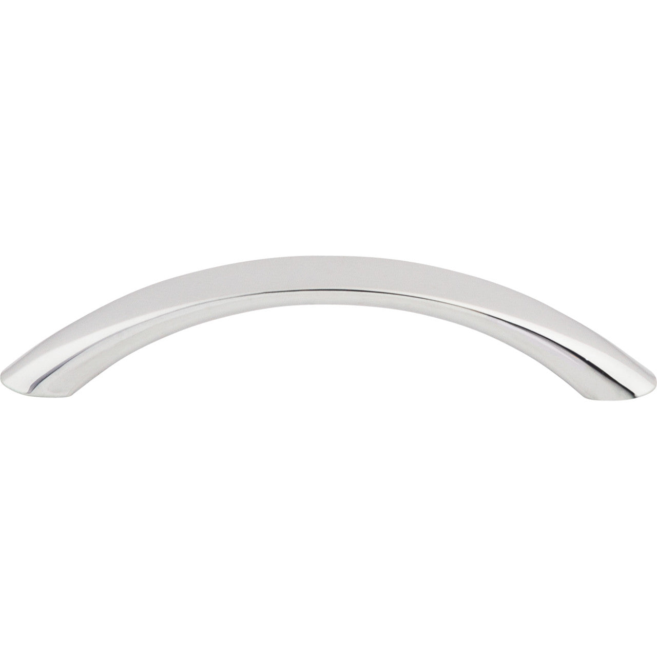 Top Knobs M385: 3-3/4" cc Nouveau Bow Cabinet Pull - Polished Chrome