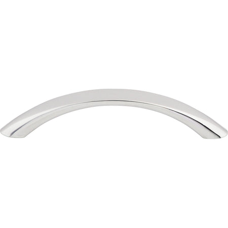 Top Knobs M385: 3-3/4" cc Nouveau Bow Cabinet Pull - Polished Chrome