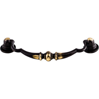 Top Knobs M3: 3-3/4" cc Oxford Drop Bail Cabinet Pull - Dark Antique Brass