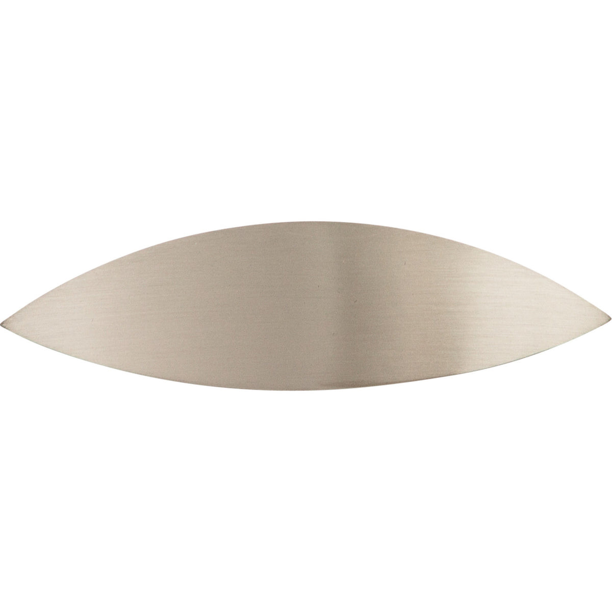 Top Knobs M414: 2-1/2" cc Eyebrow Cup Cabinet Pull - Brushed Satin Nickel