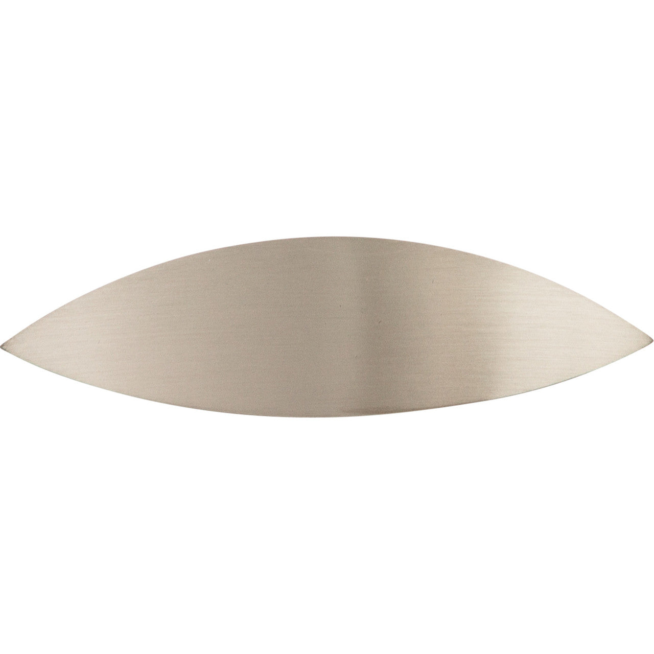 Top Knobs M414: 2-1/2" cc Eyebrow Cup Cabinet Pull - Brushed Satin Nickel
