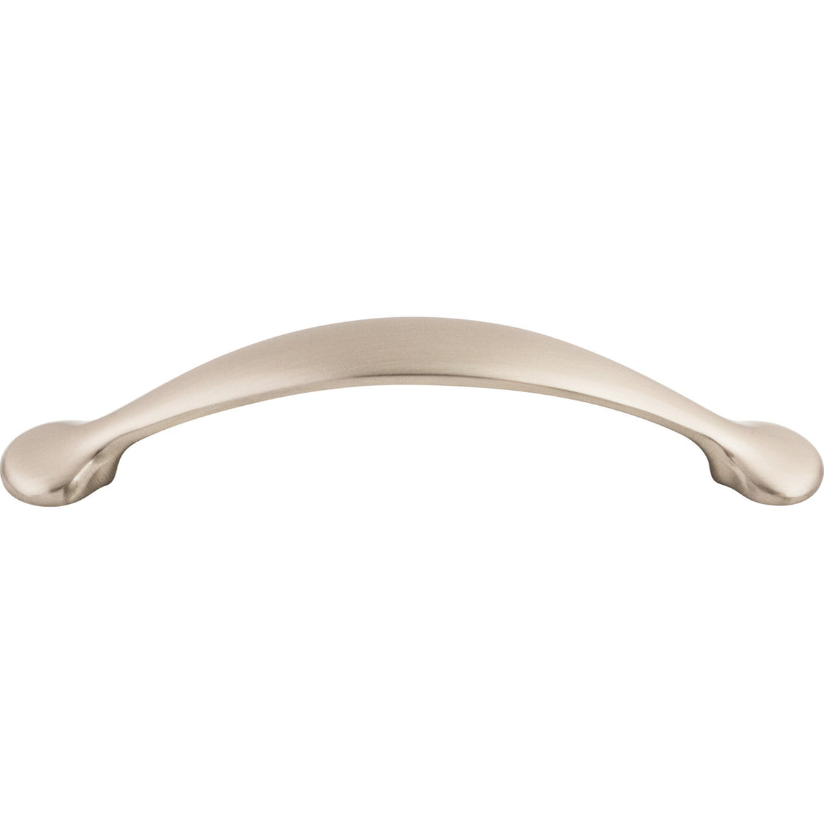 Top Knobs M419: 5-1/16" cc Honeyman Arch Cabinet Pull - Brushed Satin Nickel