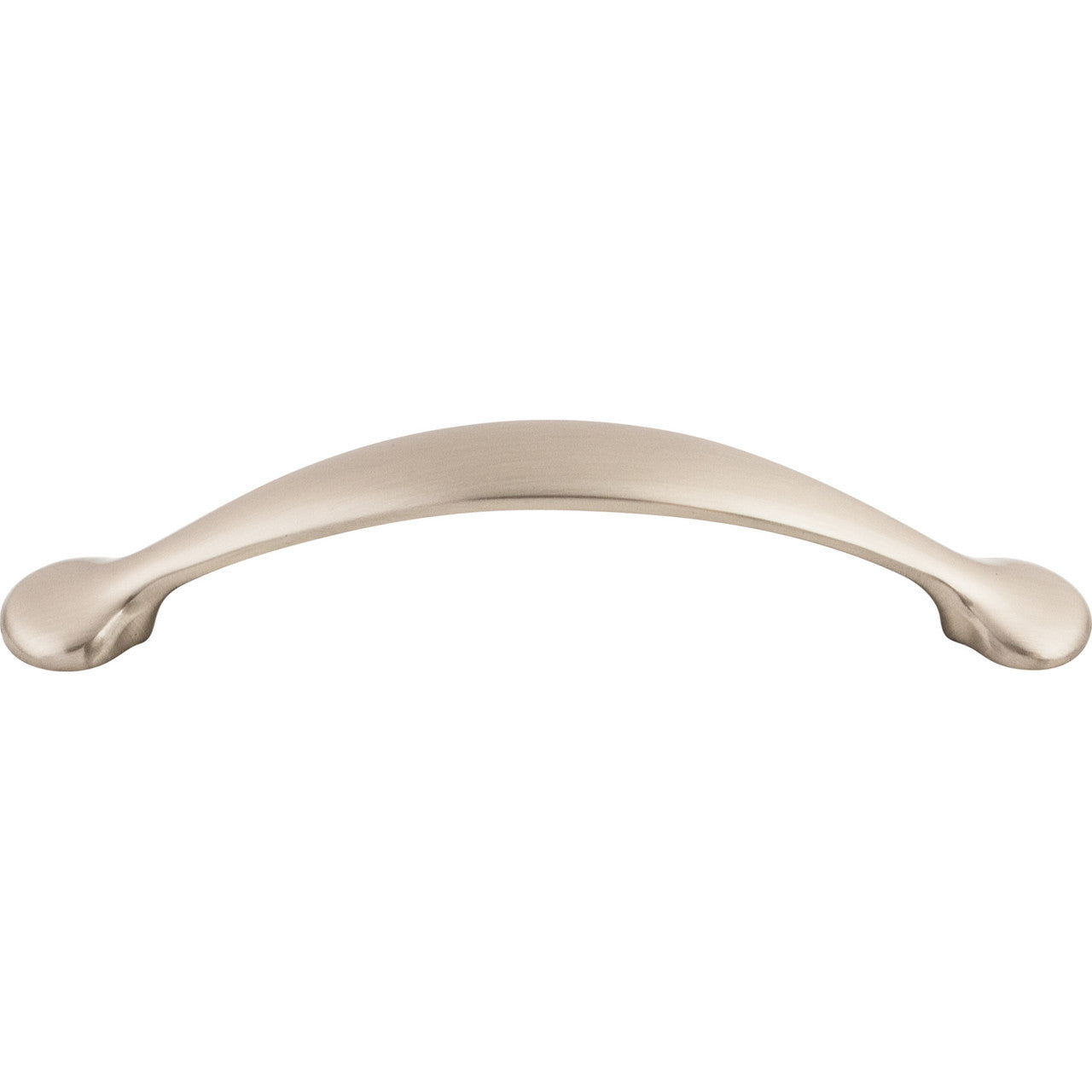 Top Knobs M419: 5-1/16" cc Honeyman Arch Cabinet Pull - Brushed Satin Nickel