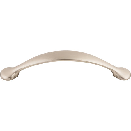 Top Knobs M419: 5-1/16" cc Honeyman Arch Cabinet Pull - Brushed Satin Nickel