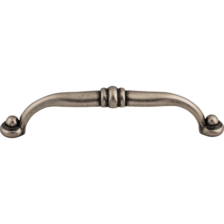 Top Knobs M479: 5-1/16" cc Voss D-Handle Cabinet Pull - Pewter Antique