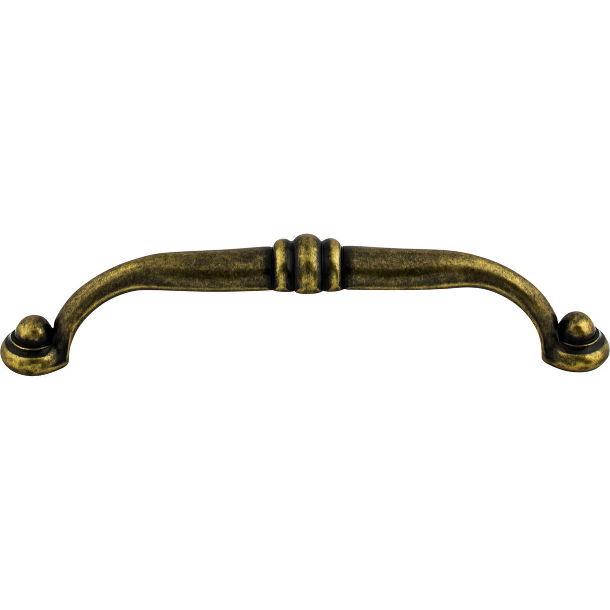 Top Knobs M482: 5-1/16" cc Voss D-Handle Cabinet Pull - German Bronze