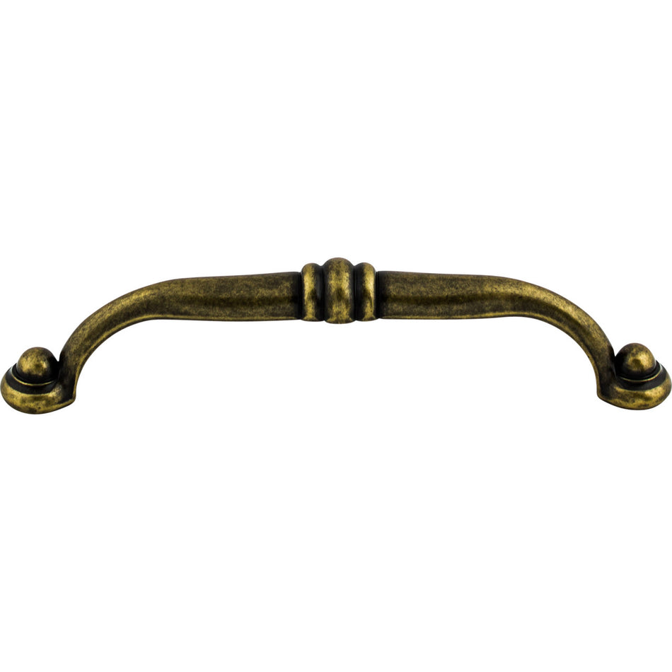 Top Knobs M482: 5-1/16" cc Voss D-Handle Cabinet Pull - German Bronze