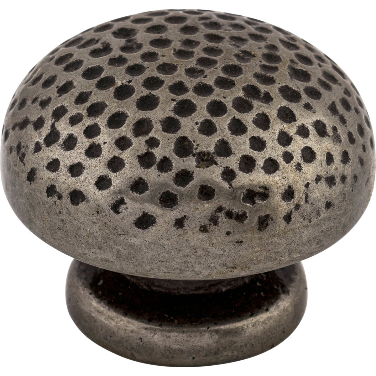 Top Knobs M49: 1-1/2" Warwick Round Cabinet Knob - Cast Iron