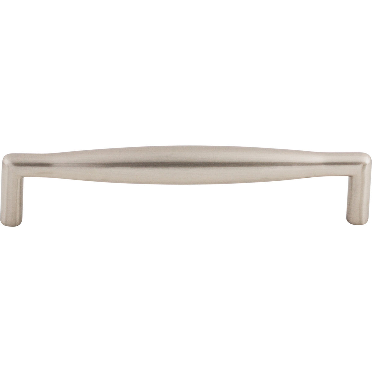 Top Knobs M503: 5-1/16" cc Flute Round Bar Cabinet Pull - Brushed Satin Nickel