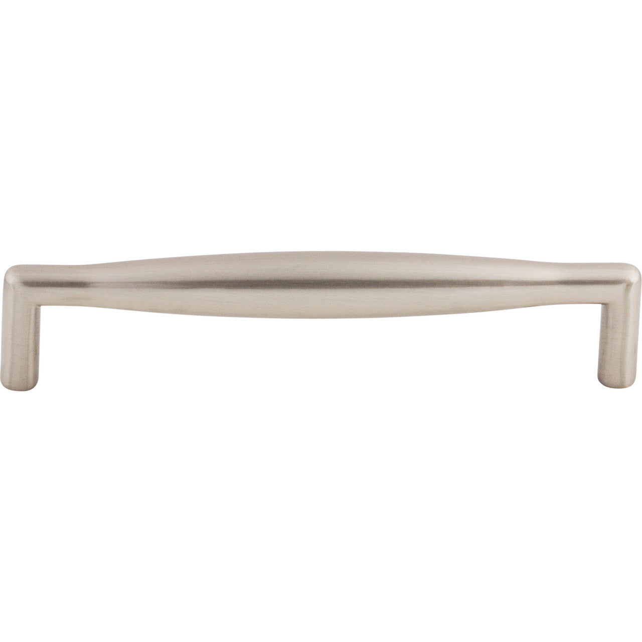 Top Knobs M503: 5-1/16" cc Flute Round Bar Cabinet Pull - Brushed Satin Nickel