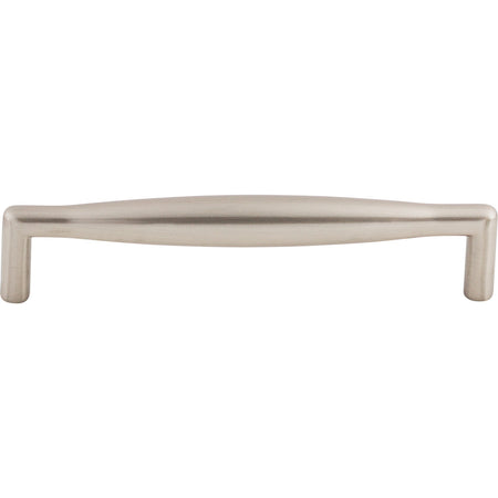 Top Knobs M503: 5-1/16" cc Flute Round Bar Cabinet Pull - Brushed Satin Nickel
