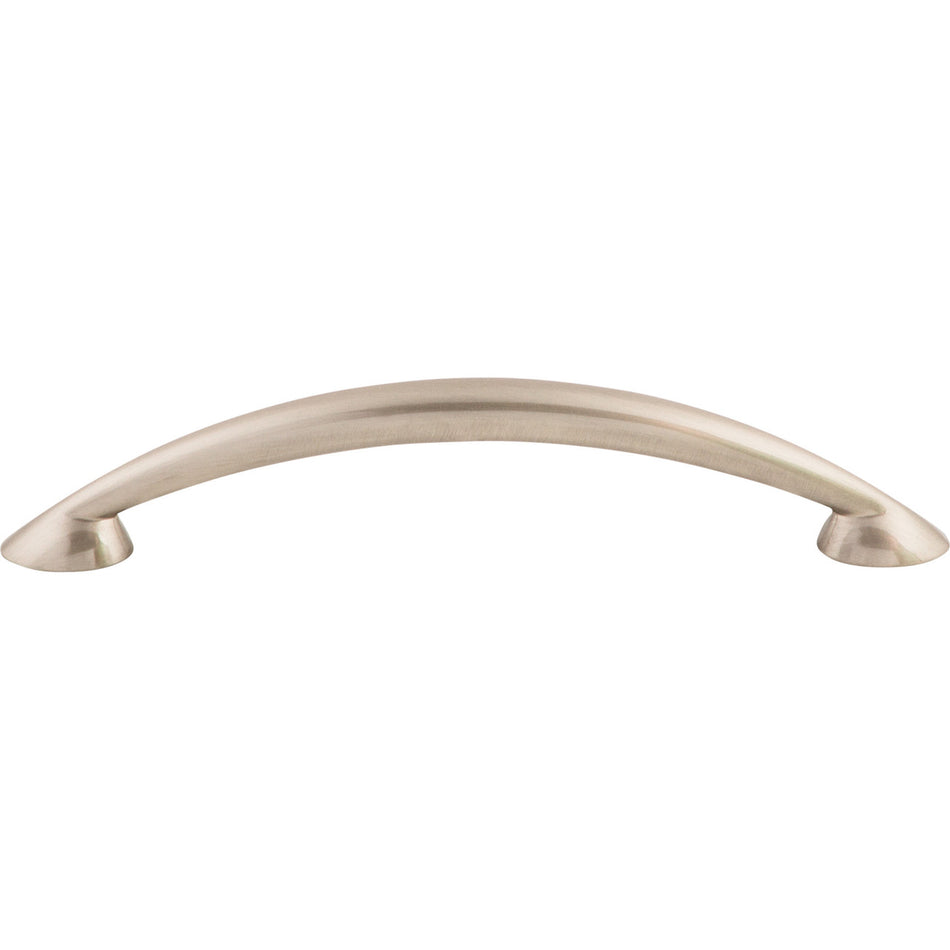 Top Knobs M512: 5-1/16" cc Newport Arch Cabinet Pull - Brushed Satin Nickel