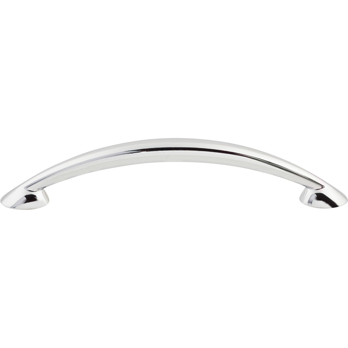 Top Knobs M513: 5-1/16" cc Newport Arch Cabinet Pull - Polished Chrome