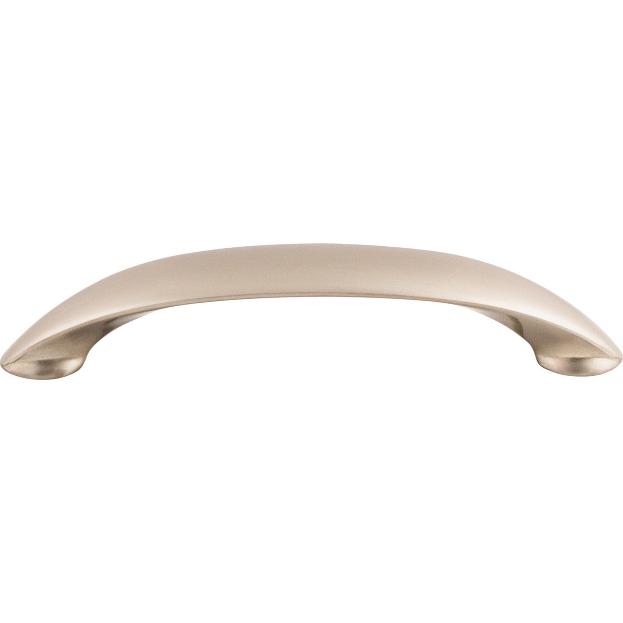 Top Knobs M518: 5-1/16" cc New Haven Bow Cabinet Pull - Brushed Satin Nickel