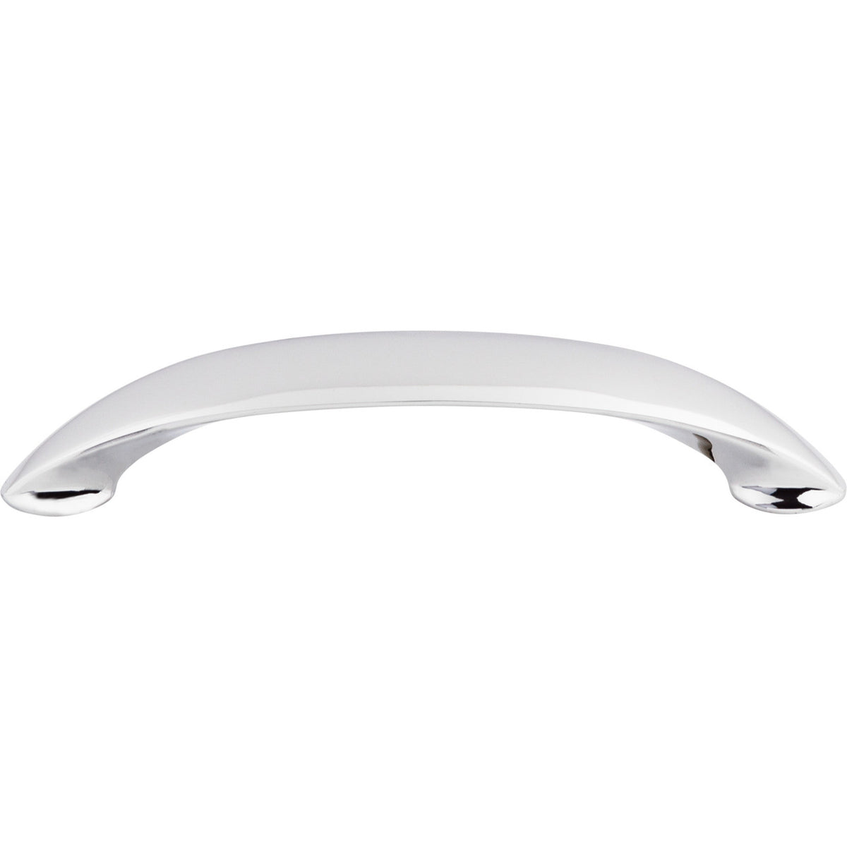 Top Knobs M519: 5-1/16" cc New Haven Bow Cabinet Pull - Polished Chrome