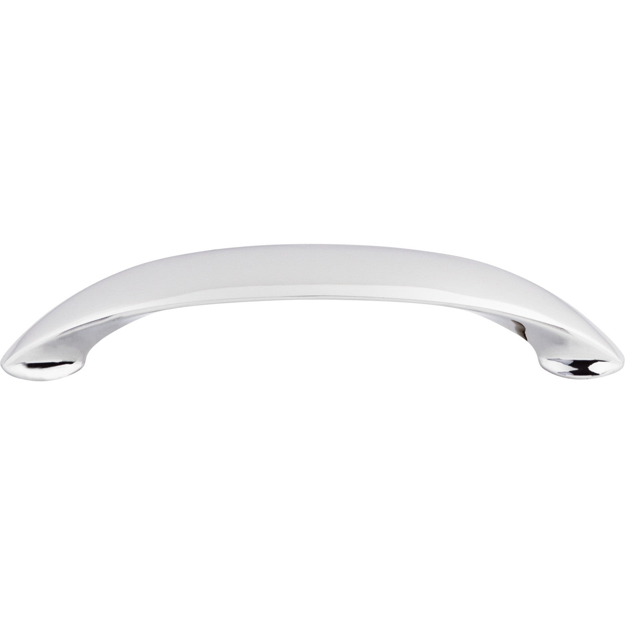 Top Knobs M519: 5-1/16" cc New Haven Bow Cabinet Pull - Polished Chrome