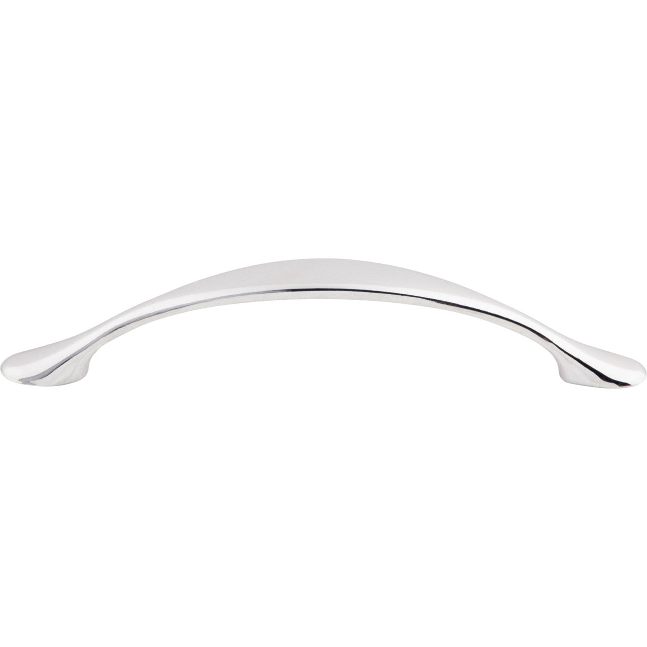 Top Knobs M524: 3-3/4" cc Hartford Arch Cabinet Pull - Polished Chrome