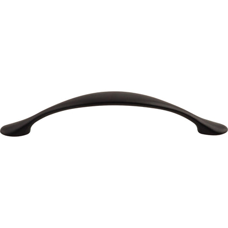 Top Knobs M525: 3-3/4" cc Hartford Arch Cabinet Pull - Flat Black